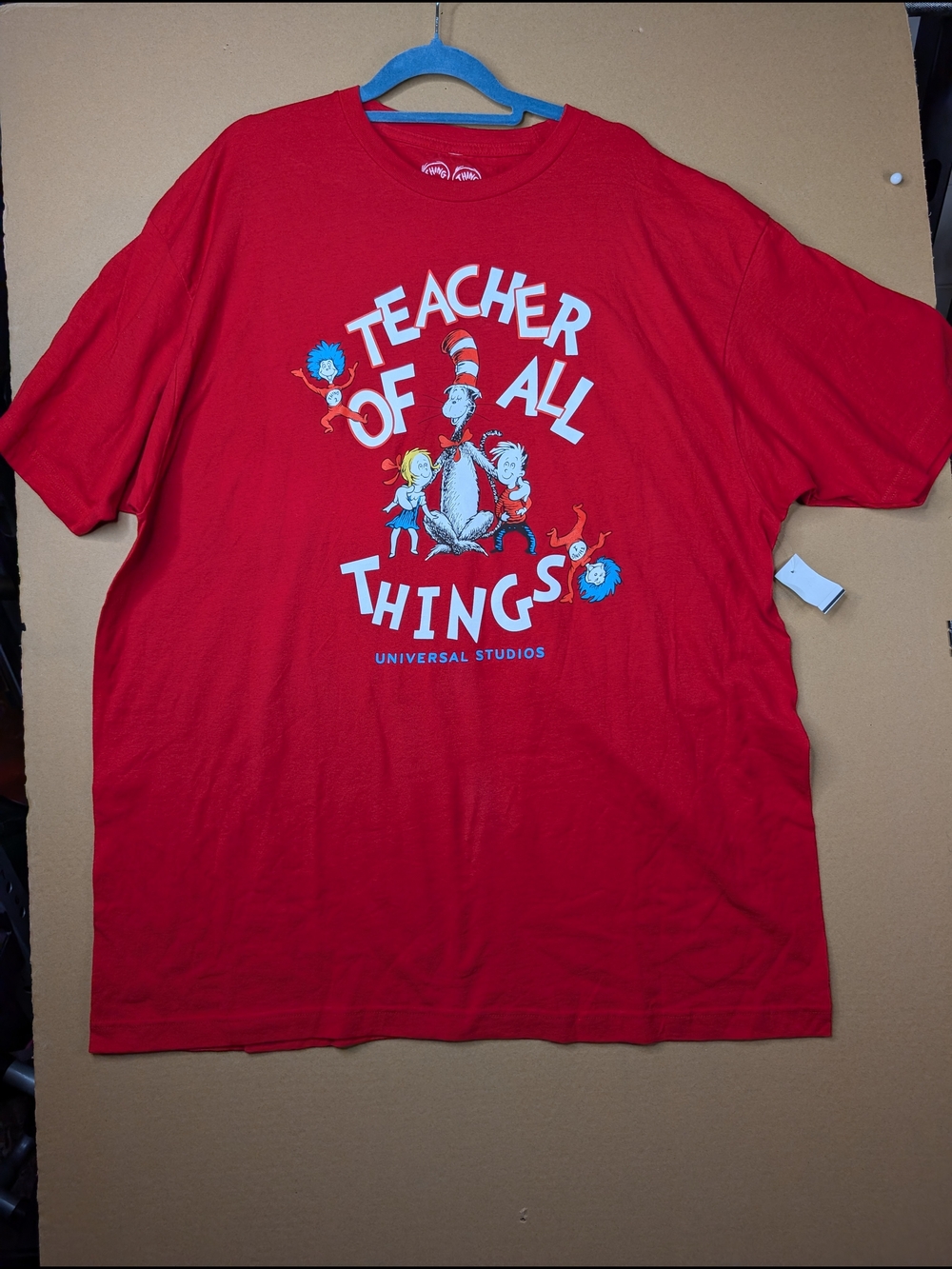 Universal Kids Red 'Teacher of All Things' Graphic Tee